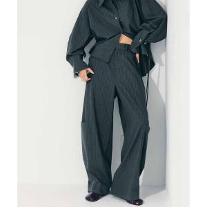 スラックス パンツ 「STUDIOUS/ステュディオス」Soft Barrel Leg Cargo Trousers/ソフトバレルレッグカーゴパンツ/