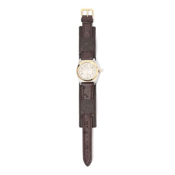 腕時計 「別注」VAGUE WATCH Vabble Combi オーストリッチベルト オートマチッ...