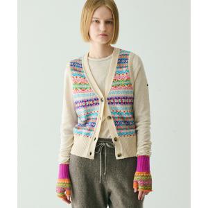 ERIBE（エリベ） カーディガン | ウール ショートカーディガン WOMEN