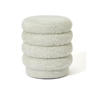 Francfranc（フランフラン） 家具 ジェム スツール グレーxピンク