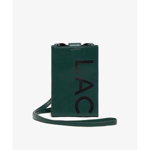 【未使用級】Lacoste ラコステ モノグラム ショルダーバッグ LACOSTE（ラコステ） ショルダーバッグ NOMOGRAMME スプレットレザー
