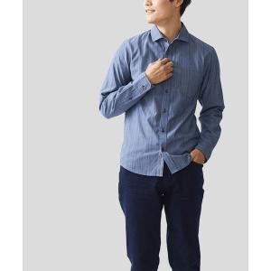 シャツ 「洗える／日本製生地」ドビーリバーシブルシャツ メンズ