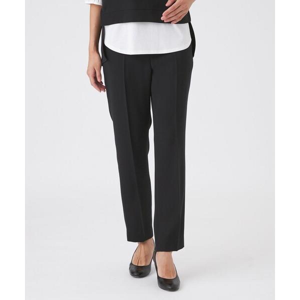 パンツ 「ウォッシャブル/吸水速乾/接触冷感/UV/防シワ」ドライダブルクロスパンツ レディース