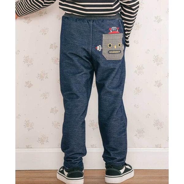 パンツ ロボットおしりポケットロングパンツ(80~130cm) キッズ 子供服 男の子 女の子