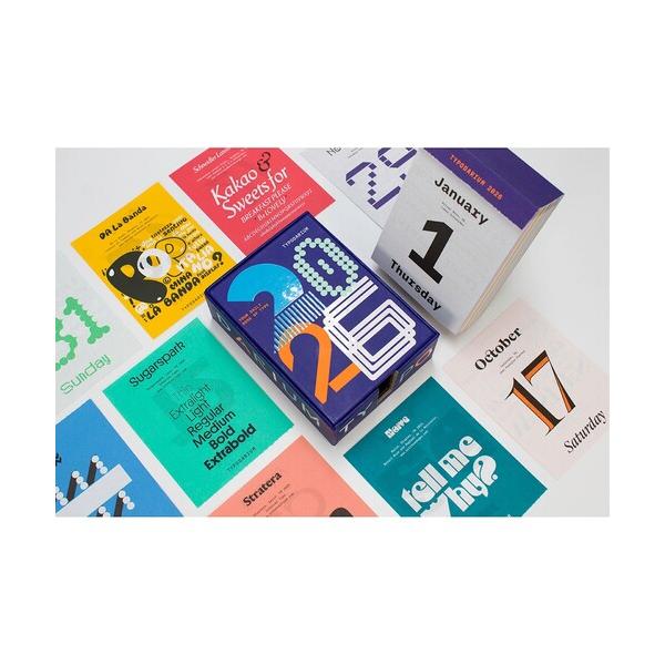 インテリア TYPODARIUM / カレンダー 2026