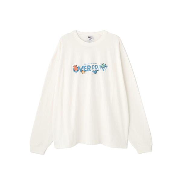 tシャツ overprint/オーバープリント/naenano L/S Tee ver1 レディース...