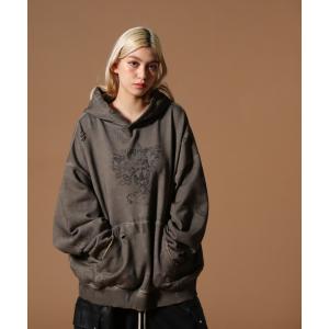 パーカー DankeSchon/ダンケシェーン/BURN HOODIE レディース メンズ