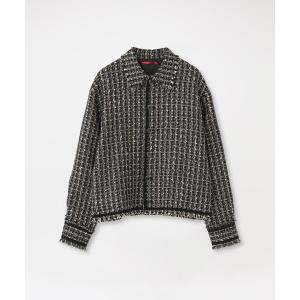 ブルゾン アウター バンビーナツイードブルゾン メンズ