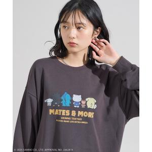 トレーナー スウェット SANRIO/サンリオ サンリオキャラクターズ こっちむいてスウェット レディース