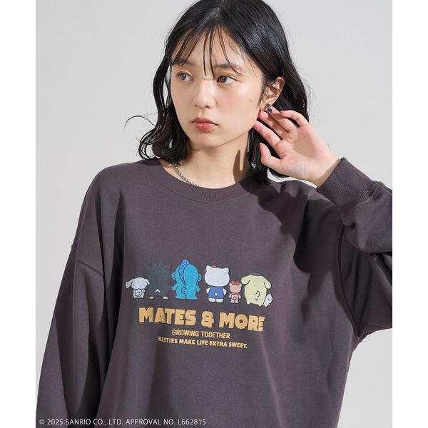 トレーナー スウェット SANRIO/サンリオ サンリオキャラクターズ こっちむいてスウェット レデ...