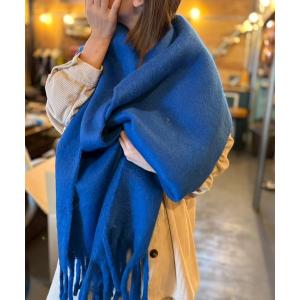 マフラー ストール 大判 ボリュームフリンジマフラー レディース メンズ