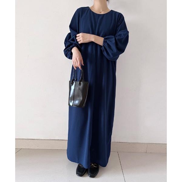 ワンピース ボリュームスリーブワンピース