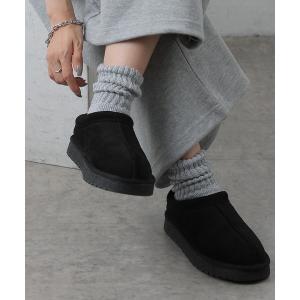 スリッポン ムートンスリッポン レディース