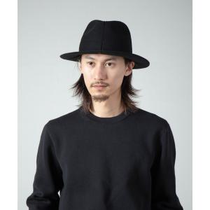 帽子 ハット Cutting 4Panel Packable Fedora Hat / カッティング4パネルパッカブル帽体ハット メンズ レディース