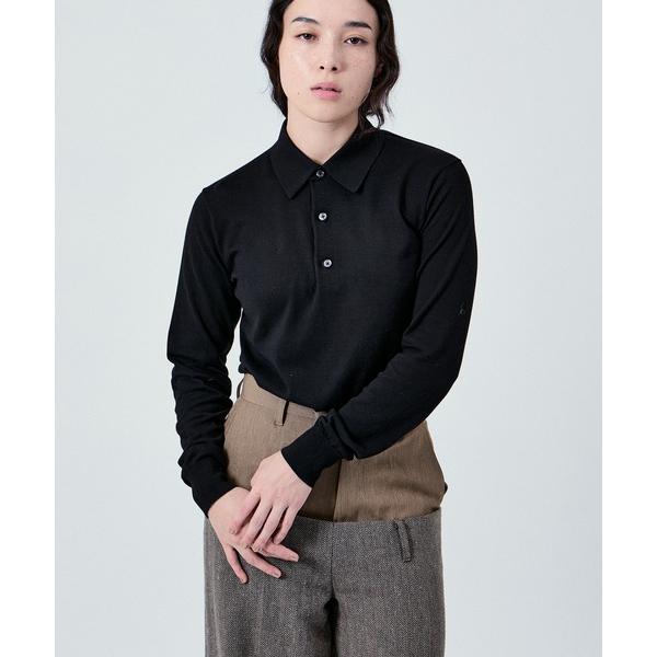 ポロシャツ ポロ COTTON KNIT POLO L/S UNISEX レディース メンズ