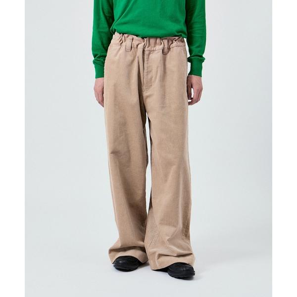 パンツ 2WAY WAIST GATHER CORD PANTS UNISEX (SETUP対応) ...