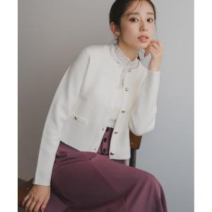 THE SHINZONE（ザ シンゾーン） ツイードジャケット 36 ホワイト