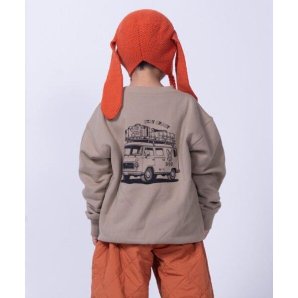 トレーナー  「DOD」「キッズ」クルマノタビット キッズ 子供服