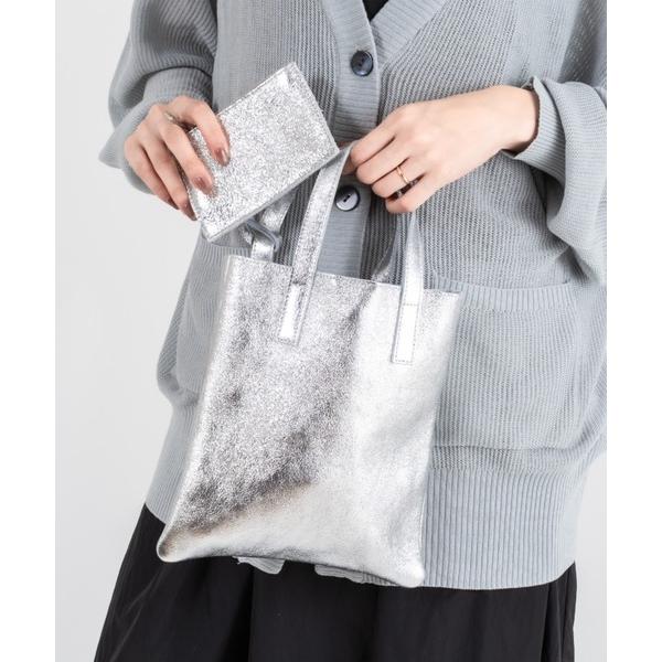 ショルダーバッグ バッグ 「andrea cardone/アンドレアカルドネ」2WAY レザー メタ...