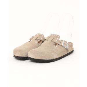 サンダル ビルケンシュトック 1030418 BOSTON Rivet LEVE Taupe 「Narrow」/ボストン リベット スエードトープ レ
