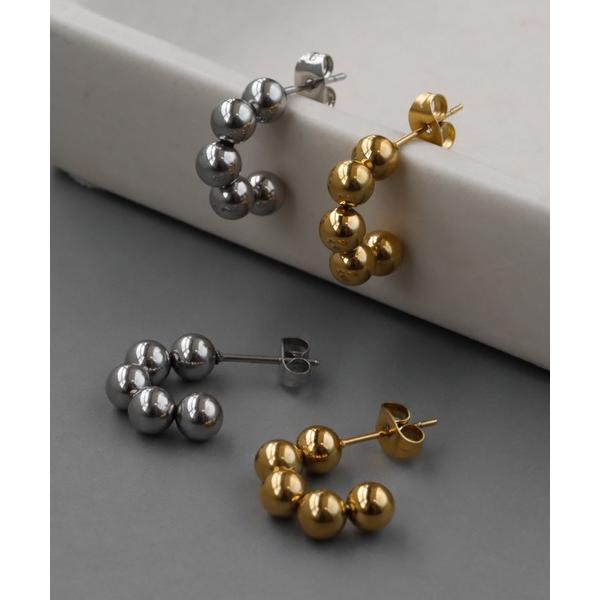 ピアス 金属アレルギー対応ミニボールスタッドピアス レディース メンズ