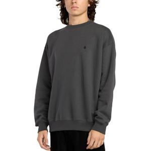 トレーナー スウェット VOLCOM/ボルコム トレーナー スウェット クルーネック ロゴ ワンポイント 裏起毛 SINGLE STONE PW CR