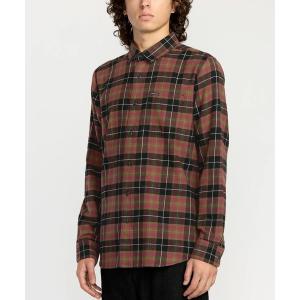 シャツ VOLCOM/ボルコム 長袖 チェックシャツ CADEN PLAID LS A0532506 メンズ レディース