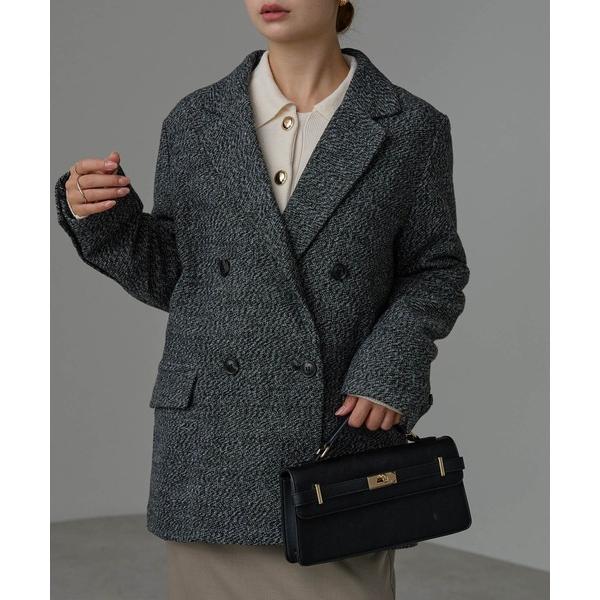 ジャケット テーラードジャケット ツイード テーラードジャケット レディース