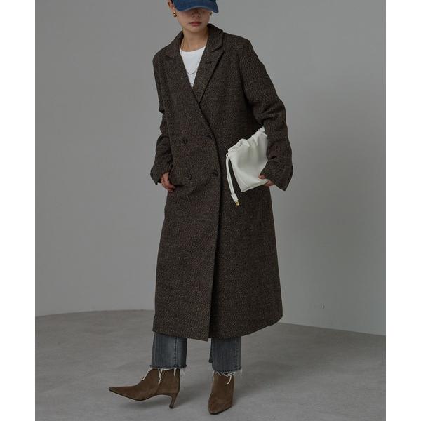 コート チェスターコート ツイード　チェスターコート レディース