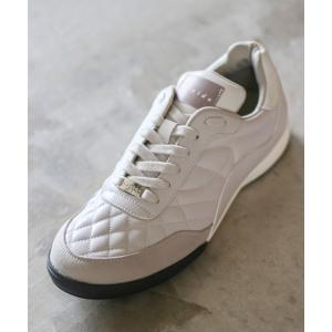 スニーカー Propus/キルトレザースニーカー レディース