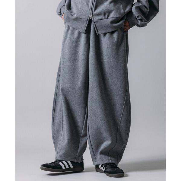 スウェットパンツ ジャージ 限定展開 ワイドシルエット ボンディング バレルレッグ スウェットパンツ...