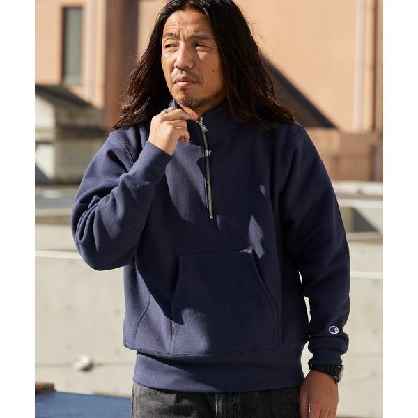 チャンピオン トレーナー スウェット Champion/チャンピオン RW HALF ZIP SWE...