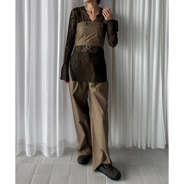 パンツ SAND LIKE BARE SET PANTS レディース