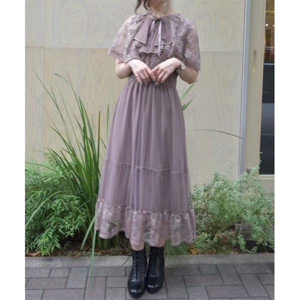 「axes femme」 ノースリーブワンピース MEDIUM ピンク レディース