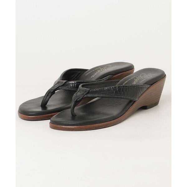 「ISLAND SLIPPER」 ミュール 6 ブラック レディース