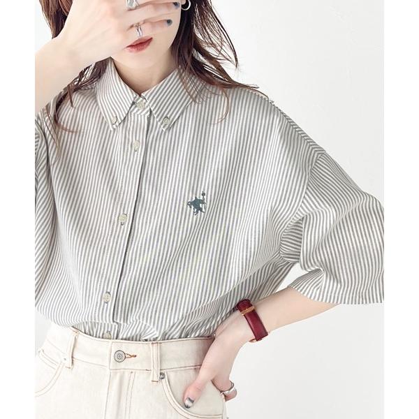 「Java」 半袖シャツ MEDIUM ブラック系その他 レディース