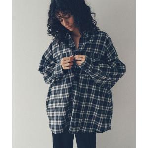 tシャツ Check over shirt(チェックオーバーシャツ) レディース
