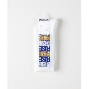 BASIC SOCKS メンズクルーソックス