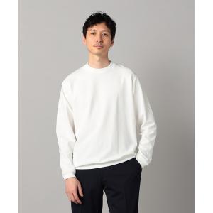 COMME CA MEN（コムサメン） tシャツ シルキーポンチ モックネック長袖