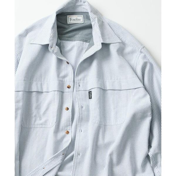 シャツ Foxfire/フォックスファイヤー 別注 オックスフォード クロップド フィッシングポケッ...