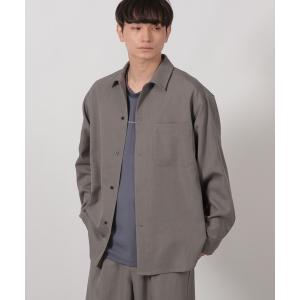 シャツ 「セットアップ可」シックPEシャツ長袖 / 589796 メンズ