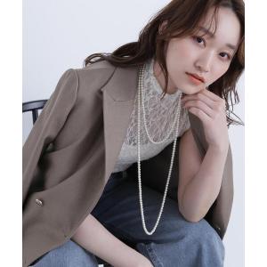 BABYLONE（バビロン） ネックレス ナバホパール風ネックレス120cm