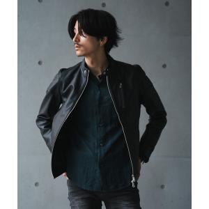 革ジャン ライダース SHEEP LEATHER/シープレザー シングルライダースジャケット メンズ レディース