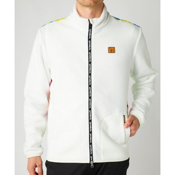 ブルゾン アウター 「Loudmouth/ラウドマウス」バックプリント中綿フリースブルゾン　ゴルフ ...