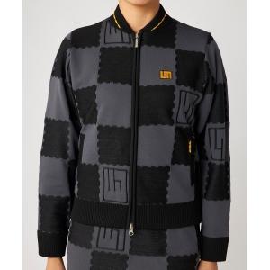 ブルゾン アウター 「Loudmouth/ラウドマウス」レディースニットブルゾン　蓄熱裏地　ゴルフ レディース