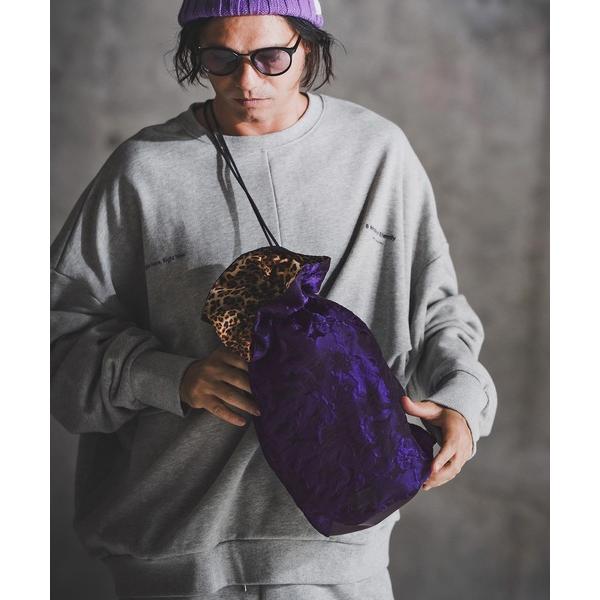 ショルダーバッグ mko13147-Botanical Jacquard Pouch Bag 巾着バ...