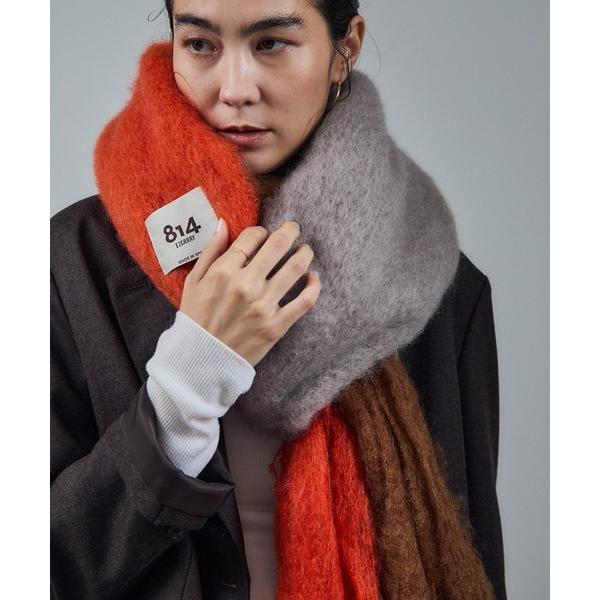 マフラー ストール 「Ezcaray（エスカライ）」COLOR BLOCK レディース