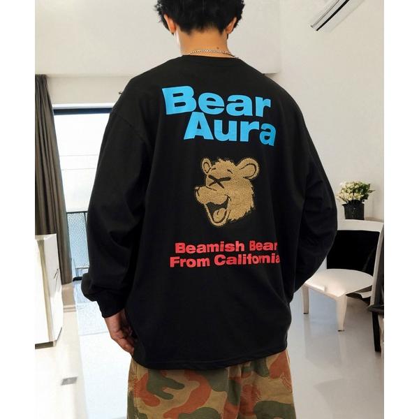 tシャツ 刺繍 ロゴ ポケット 長袖 グラフィック Tシャツ ヘビーウェイト ロンT メンズ レディ...