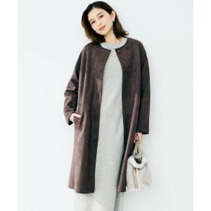 スエード ノーカラーコートのおすすめ人気商品一覧 通販 - Yahoo