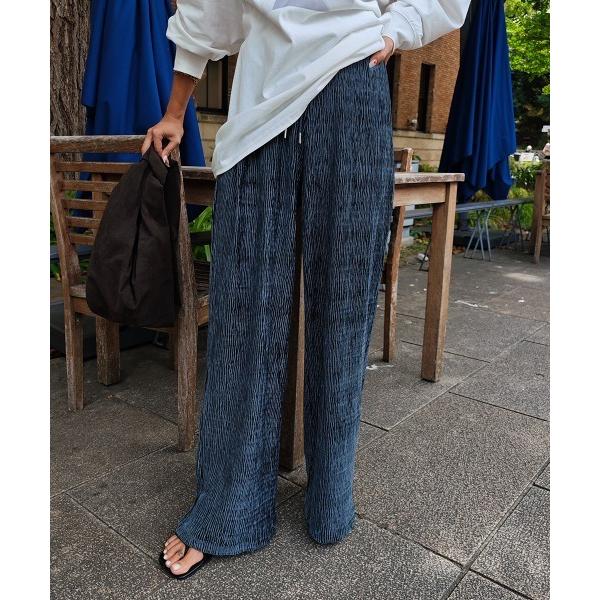 パンツ ベロアイージーパンツ レディース